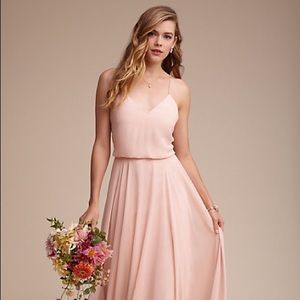 Jenny Yoo Inesse Dress  BHLDN Color: Blush
